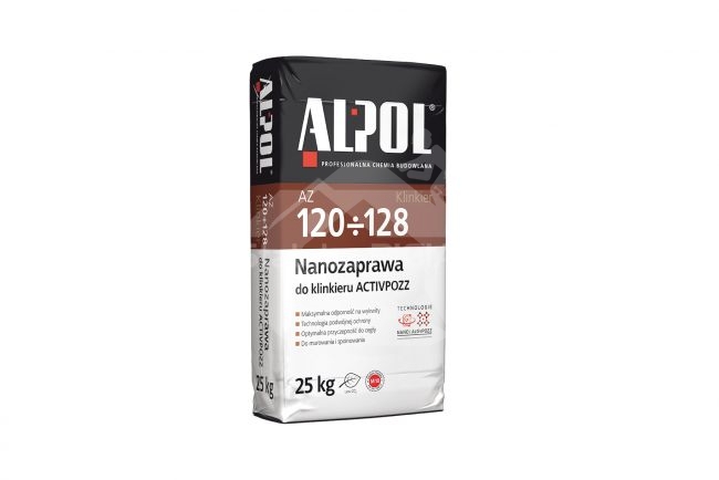 Mūro mišinys, Alpol AZ122, 25kg. (rudas)