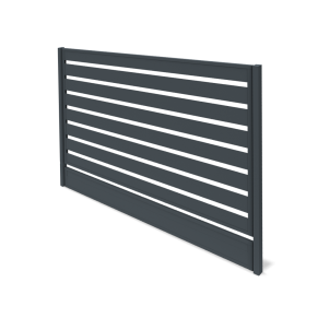 Modulinės tvoros segmento apatinė dalis 200x2000 mm, HORNVAL