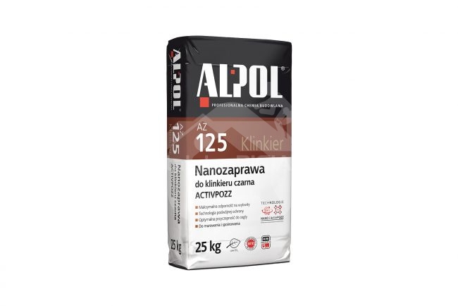 Mūro mišinys, Alpol AZ125, 25kg. (juodas)