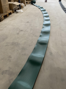 Segmentinės tvoros juosta, įv. matmenys ir spalvos, (SU DEFEKTAIS)