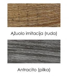 GPPS modulinė pakelta lysvė KLASIKA Woodlook (laiptai)