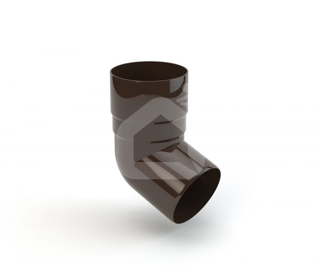 90 mm alkūnė 67,5°, GAMRAT (PVC)