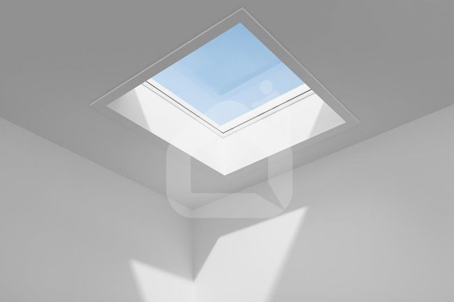 VELUX jumta logs plakaniem jumtiem ar gludu stiklu CFP, bez eņģēm (ieskaitot izmērus)