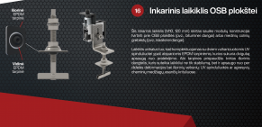 Inkarinis laikiklis OSB plokštei, M10X, 120 mm