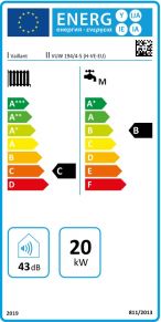 Dujinis atmosferinis katilas Vaillant atmoTEC plus VUW 194/4-5, šild. galia 20 kW