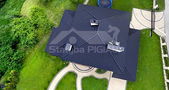 Metāla dakstiņu moduļa jumts, FLAMENCO (H2), 0.45 mm