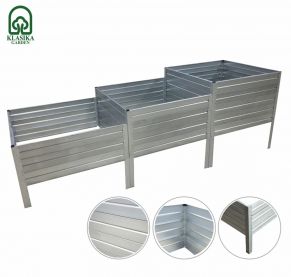 Modulārā paaugstinātā dobe KLASIKA GARDEN "Kāpnes"