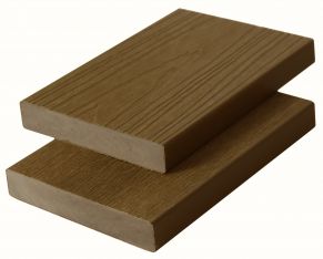 WPC pilnavidurės universalios užbaigimo terasinės lentos Co-Extrusion MIKKO, 23x138x3600 mm (įv. spalvos)