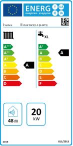 Dujinis kondensacinis katilas Vaillant ecoTEC plus VUW 26CS/1-5 (N-INT3), šild. g. 19,7 kW