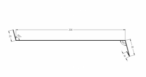 SANDĖLYJE! Palangė, įv. matmenys, spalvos, padengimai