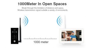 Belaidės vaizdo telefonspynės komplektas SMARTHOME