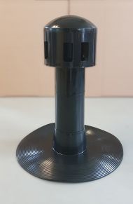 Ventilācijas skurstenis D125, plakaniem jumtiem