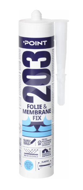 Klijai ir hermetikas plėvelei POINT 203 Folie & Membrane Fix, 300 ml