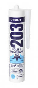 Klijai ir hermetikas plėvelei POINT 203 Folie & Membrane Fix, 300 ml