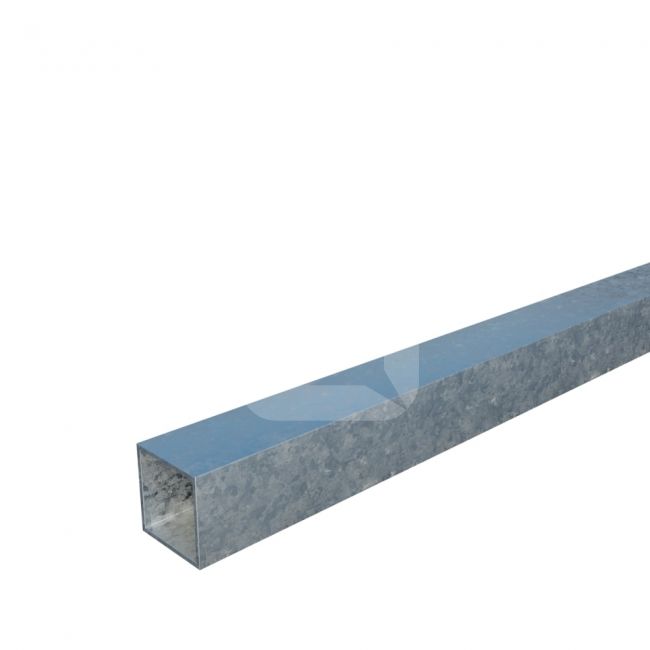 Vamzdis 20x20 mm, H6,0 m, sienelė: 1,2 mm, ZN