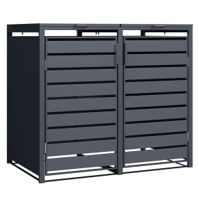 Dvivietė šiukšlių konteinerio pastogė MIKKO