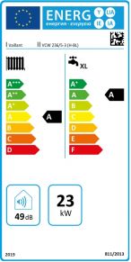 Dujinis kondensacinis katilas Vaillant ecoTEC VCW BL 236/5-3(10021975), šild. galia 23 kW