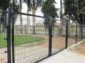 3D segmentas tvorai, 2,5x1,71 m, 200x50 mm, ø5 mm