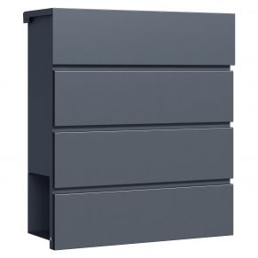 Pašto dėžutė MIKKO, pilka