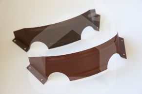Skārda sniega barjera