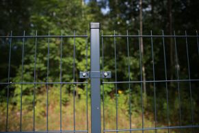 2D segmentas tvorai, 2,5x1,23 m, 200x50 mm, ø6/5/6 mm, ZN+RAL7016