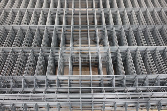 3D segmentas, 2,5x1,23 m, 200x50 mm, ø3,70 mm, ZN