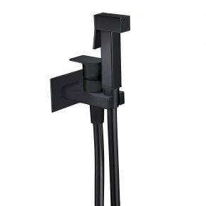 Paslēpta bidē duša MAIER, kvadrātveida, melna