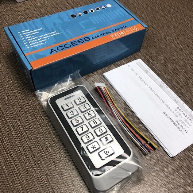 Praėjimo kontrolės klaviatūra IP65