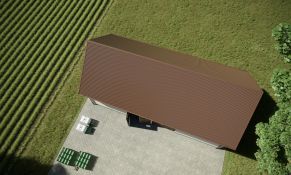 Trapecinis profilis T-18 RAL8017