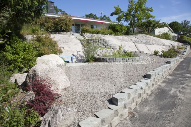 Dekoratyvinis blokas Bender Megastone 150 rund