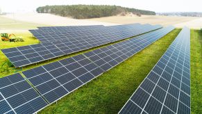 Antžeminė konstrukcija saulės jėgainei FWD2 HDM