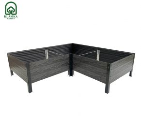 GPPS modulinė pakelta lysvė KLASIKA Woodlook (L-formos)