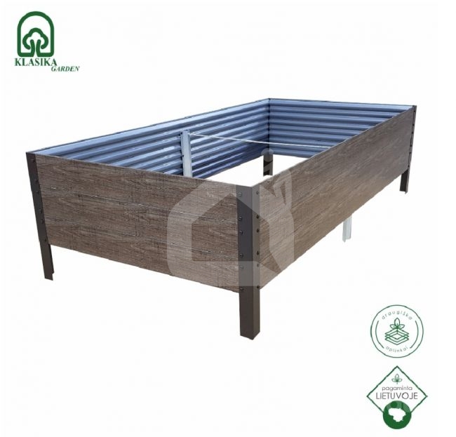 GPPS modulinė pakelta lysvė KLASIKA Woodlook