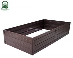 Paaugstināta dobe KLASIKA GARDEN, krāsota pēc RAL standarta