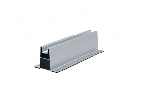 Trapecinės formos mini bėgelis, 300-450 mm, 2 mm
