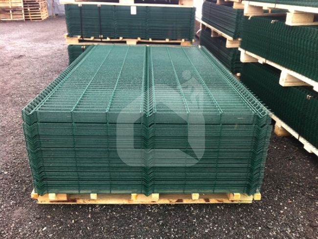 3D segmentas tvorai, 2,5x1,53 m, 200x50 mm, ø4 mm