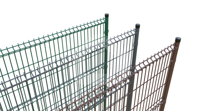 3D segmentas tvorai, 2,5x1,73 m, 200x50 mm, ø5 mm