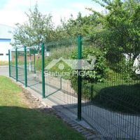 3D segmentas tvorai, 2,5x2,01 m, 200x50 mm, ø4 mm
