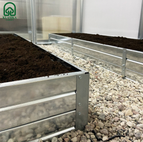 Pakeltų lysvių komplektas KLASIKA GARDEN, 2,35-2,5 m pločio šiltnamiui