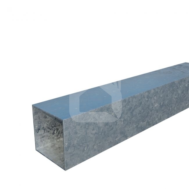 Vamzdis 40x20 mm, H5.0 m., sienelė:1,2 mm, ZN (cinkas)