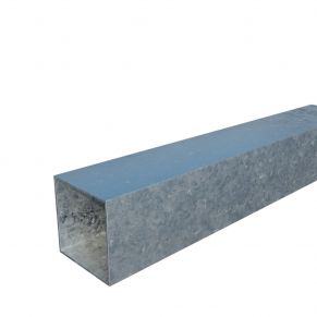 Vamzdis 40x20 mm, H5.0 m., sienelė:1,2 mm, ZN (cinkas)