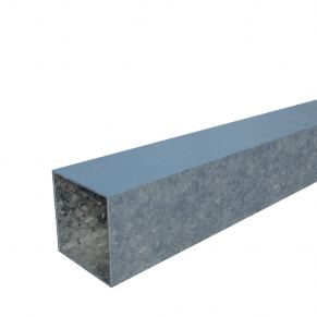 Vamzdis 40x40 mm, H6,0 m, sienelė: 1,5 mm, ZN 