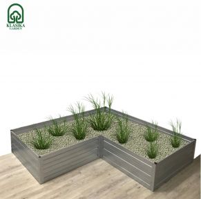 Модульная приподнятая грядка KLASIKA GARDEN L-форма