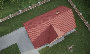 Matāla dakstiņu moduļa jumts Bolero (H1)