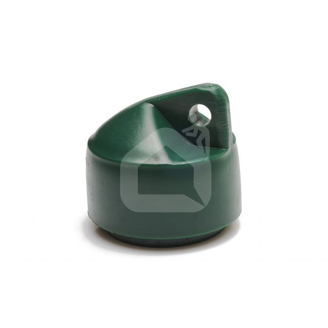 Dangtelis stulpui, ø48,3, PVC, žalias (paskutiniai vienetai)