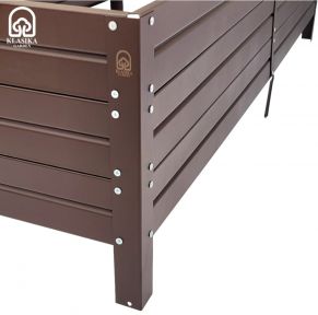 Paaugstināta dobe KLASIKA GARDEN, krāsota pēc RAL standarta