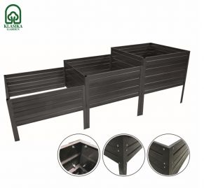 Modulārā paaugstinātā dobe KLASIKA GARDEN "Kāpnes"