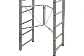 KRAUSE Saliekamās alumīnija sastatnes CORDA 916198