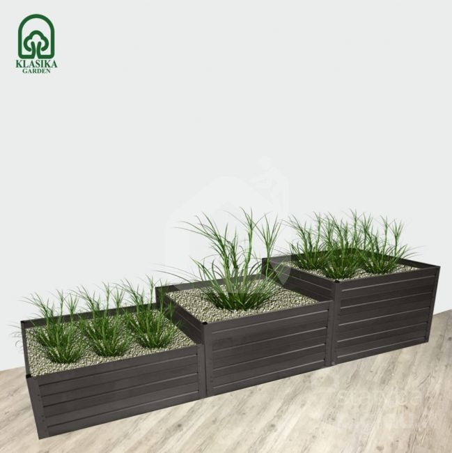 Modulinė pakelta lysvė KLASIKA GARDEN "Laiptai"