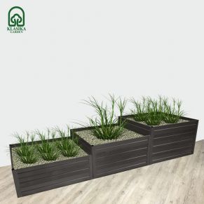 Modulārā paaugstinātā dobe KLASIKA GARDEN "Kāpnes"